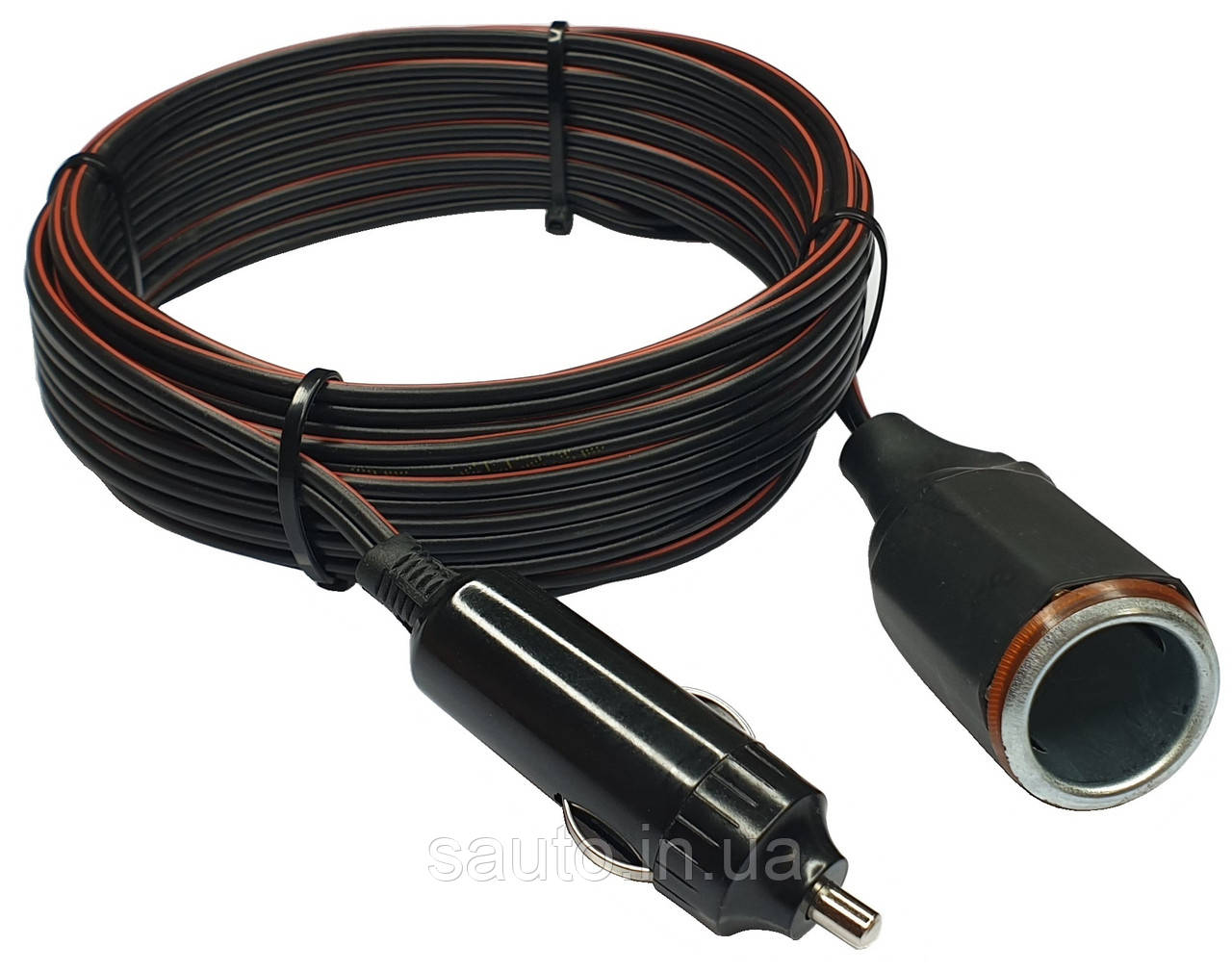 5 Метрів. 12 Вольт. Подовжувач автомобільного прикуривача, до компресорів, фото 1