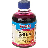 Чернила WWM Epson L800, Magenta, 200 г (E80/M)