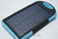 Power Bank 10000mah 2A +1A c солнечной батареей, повэр банк, солнечная батарея, аккумулятор внешний