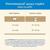 Сухий корм для котів Purina Cat Chow Feline 3-in-1 з формулою потрійної дії з індичкою 1.5 кг, фото 11
