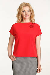 Блуза жіноча ділова Petro Soroka модель MC 2493-07 червона