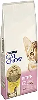 Сухий корм для кошенят Purina Cat Chow Kitten з куркою 15 кг, фото 3