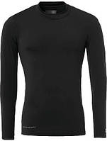 Футболка компрессионная детская Uhlsport BASELAYER черная 1003078 02