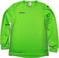 Вратарская кофта детская Uhlsport SCORE TORWART SHIRT LS SMU зеленая 100564401