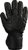 Вратарские перчатки Uhlsport BLACK EDITION SUPERGRIP HN PRO черные 1011136 01