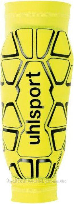 Щитки футбольные Uhlsport BIONIKSHIELD желто-черные 1006787 02 - фото 1 - id-p1856976886