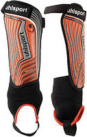 Щитки футбольные Uhlsport TIBIA PLATE PRO красно-черные 1006780 03