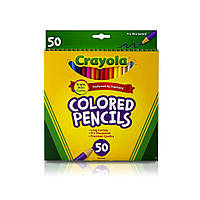 Набор цветных карандашей Crayola 68-4050, 50 шт, Land of Toys