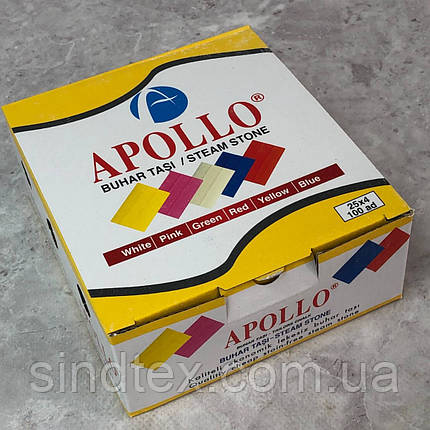 Крейда-мило портновське для кройки Apollo, (100шт/уп) білий колір, фото 2