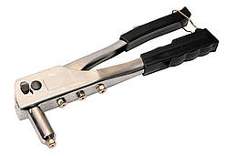 Пістолет для заклепок хромований, 250 мм Ø 2,4/3,2/4,0/4,8 мм MASTERTOOL 21-0707