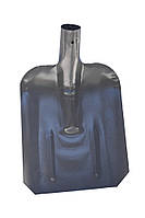 Лопата совкова ГОСПОДАР 270х220 мм чорний метал 1.3 мм 14-6218