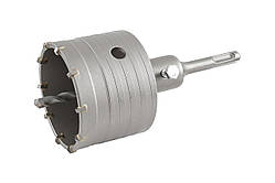 Свердло корончатое для бетону 80 мм 10 зубців з хвостовиком 22*110 мм SDS-PLUS GRANITE 2-08-080