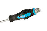 Відверта ударна хрестова магнітна MASTERTOOL EXTERNAL HEX PH3х200 мм ручка з TPR-покриттям 49-6320, фото 7