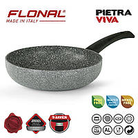 Сковорода Flonal Pietra Viva 26 см (PV8PB2670) антипригарне мінеральне Magma-Tech Made in Italy