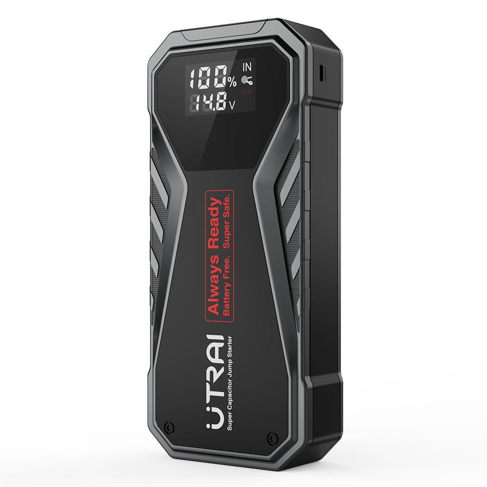 Бустер Utrai Jstar X1 1000A пуско-зарядний пристрій, зарядка 3 хвилини, суперкондансатор