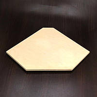 Кутова настінна полиця УНП-500101