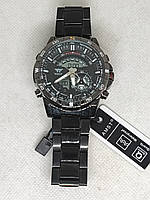 Часы наручные AMST AM3009 Black-Black, металлический браслет (оригинал)