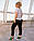 Жіночий прогулянковий костюм-двійка (блуза + штани) літо Батал No 845VL, фото 10