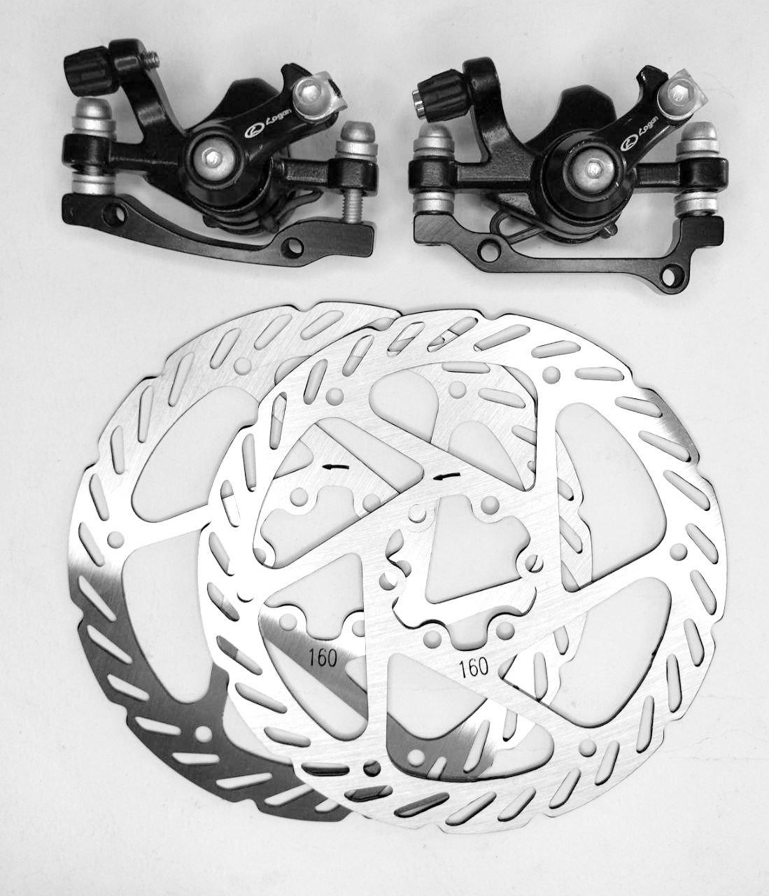 Дискові механічні гальма DX-2018, к-т *160мм/160мм, 0749, фото 1