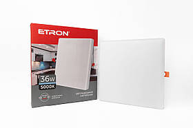 Світлодіодний світильник ETRON Decor 1-EDP-668 36W 5000К ІР20 квадрат