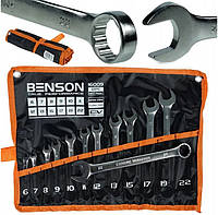 Набор ключей рожково-накидных Benson 12 шт( 6-22 мм)