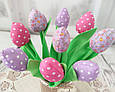 Тюльпани тільда в кашпо рожево-бузкові, фото 2
