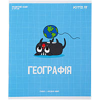 Предметная тетрадь Kite Cat K23-240-21, 48 листов, клетка, география