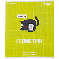 Предметная тетрадь Kite Cat K23-240-19, 48 листов, клетка, геометрия