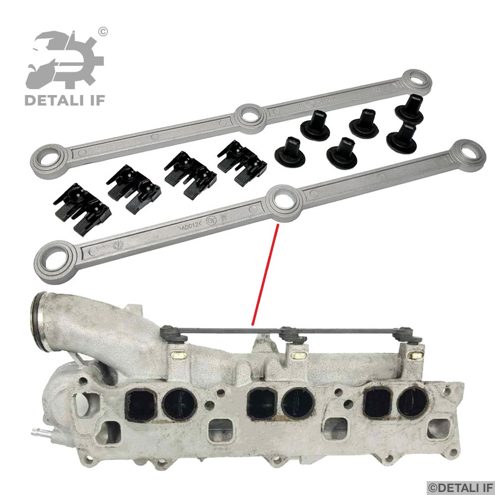 Ремкомплект заслонок колектора W164 Mercedes 3.0 3.2 6420907737 6420905437 6420905037 6420903237