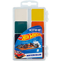 Краски акварельные Kite Hot Wheels HW23-065, 8 цветов