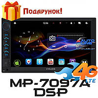 2DIN магнитола Android 4G с видеорегистратором - Cyclone MP-7097A DSP (ANDROID)