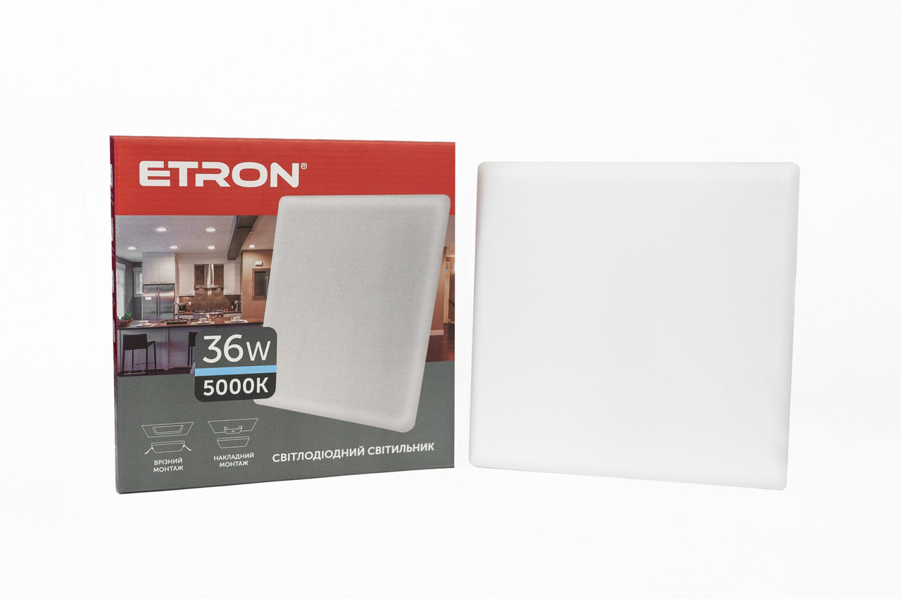 Світлодіодний світильник ETRON Multipurpose 36W 5000К ІР20