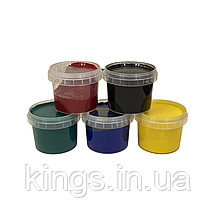 Пігментна паста для епоксидної смоли 50г (набір із 5 кольорів), фото 2