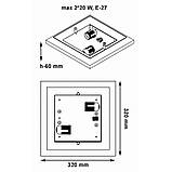 Світильник Vesta Light Wood Restyling 28882 Коричневий, фото 8