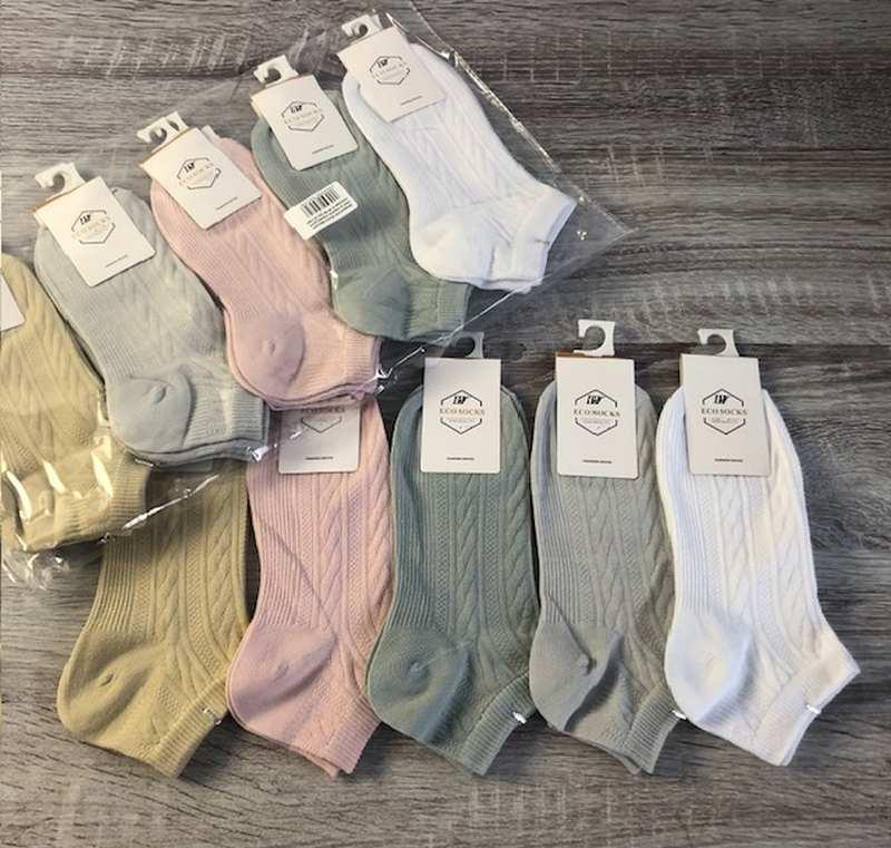 Шкарпетки жіночі короткі кольорові 36-40 Шугуан