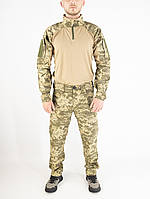 Военный летний костюм, штаны Устав + боевая рубашка UBACS (убакс), пиксель ВСУ, койот