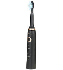 Електрична зубна щітка SHUKE SK-601 з 4 насадками Black (99272)