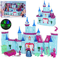 Кукольный замок принцессы Анны "Холодное сердце" (24-14-в32см, звук, свет, фигурка, мебель) SG-2997N