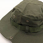 Панама тактична 59-62р, Оливкова / Чоловіча польова панамка / Панама для ЗСУ, фото 8