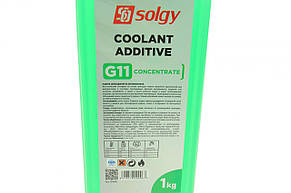 SOLGY 503006 — Антифриз зелений G11 1 л (концентрат — 80 °C), фото 2