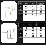 Костюм лляна футболка та шорти комплект чоловічий стильний легкий повсякденний, чорний практичний люкс якість, фото 5