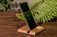 Деревянная подставка-органайзер держатель для iPhone/телефона/смартфона/планшета/iPad