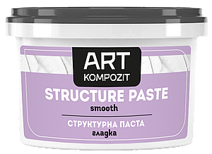 Паста структурна гладка "ART Kompozit", білий, 1 л