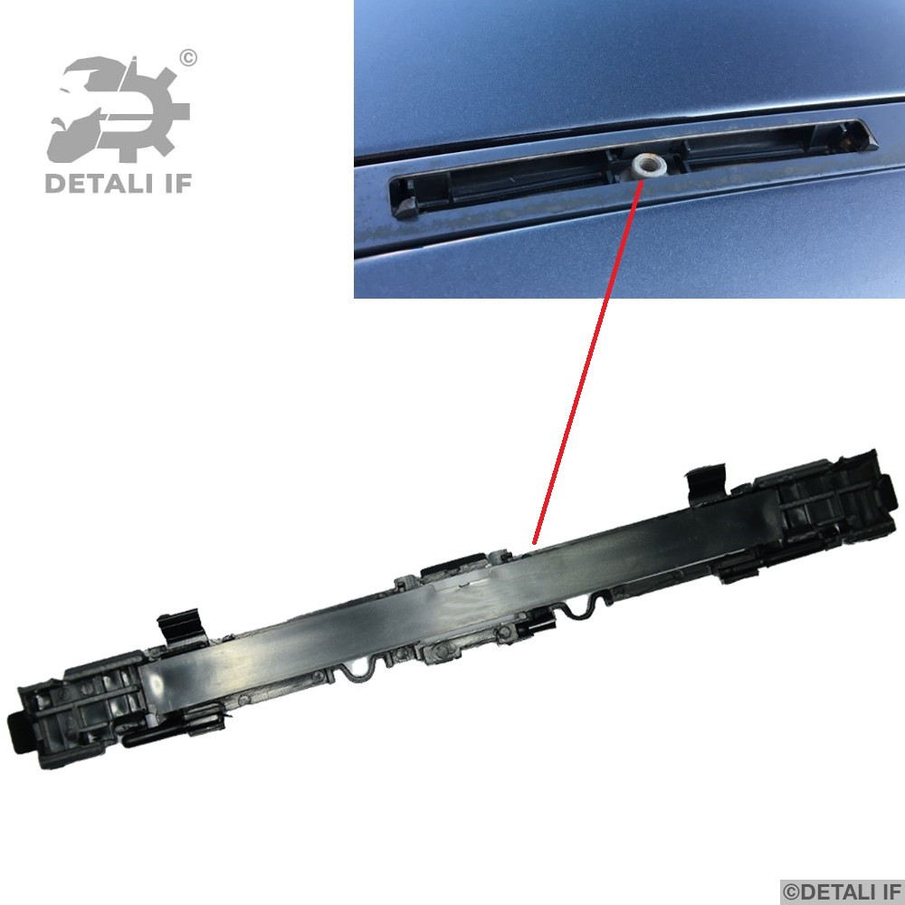 Заглушка молдинга даху Opel Astra H 5187915 13125723 5187877 5187878 5187914 чорна