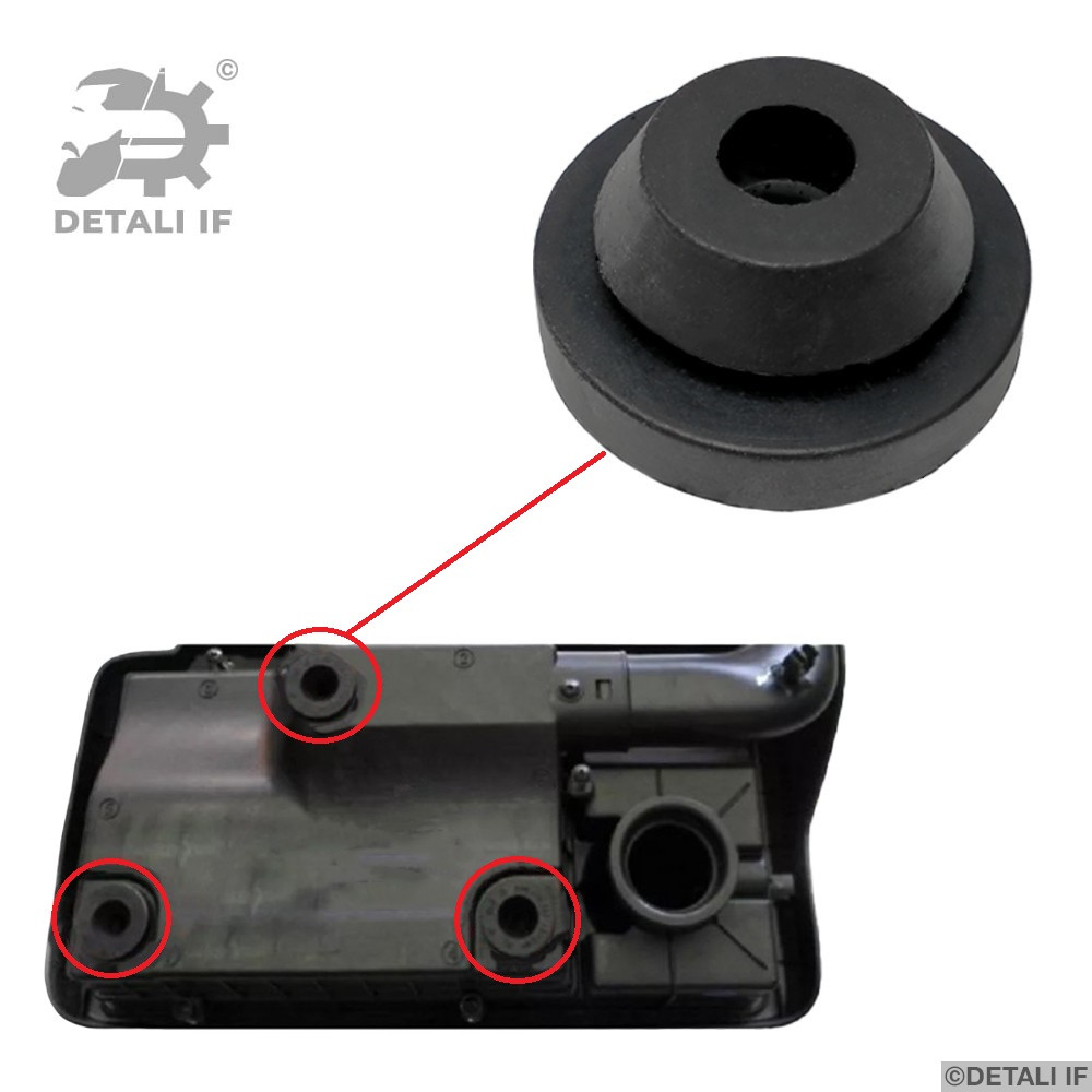 Подушка корпуса повітряного фільтра Octavia 2 Skoda 036129689B 03D129689