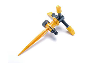 Дощувач круговий з обертовою головкою на кілку СИЛА 551305 r=8м