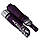 Жіноча парасоля напівавтомат фіолетова з візерунком зсередини і тефлоновим просоченням Toprain 0480-1, фото 6