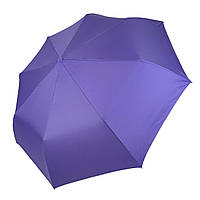 Женский зонт полуавтомат с узором изнутри и тефлоновой пропиткой Toprain, сиреневый 0480-7