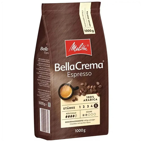 Кава в зернах Melitta Bella Crema Espresso, 1 кг