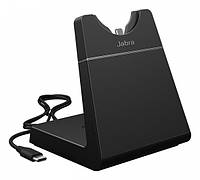 Зарядная база для навушникыв з мікрофоном Jabra Evolve2 65 Deskstand, USB-C, Black (14207-63)